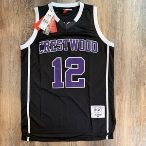 JA MORANT Crestwood High School Stitched Jersey Size M Headgear Classics NWT